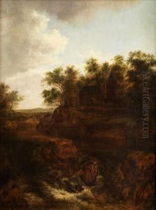 Landschaft by Ferdinand Kobell