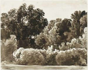 Baumlandschaft.