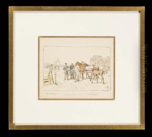 Pferdemarkt by Georg Koch
