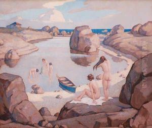 Nudes In A Inlet Nudes In A Inlet