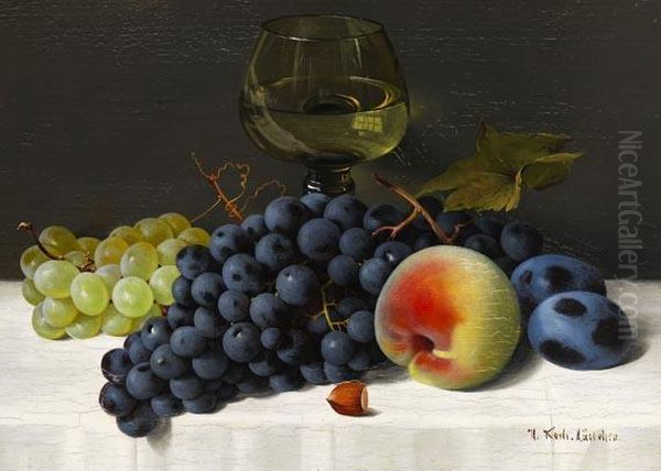 Fruchtestillleben Mit Weinkelch - view 1