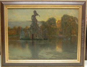 "brunnen Im Residenzgarten In Veitshochheim" by J. Koch