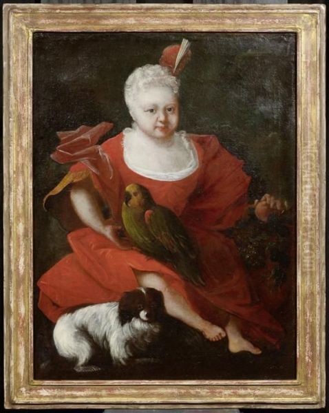 Portrait Of The Countess Mualia Beligica Zu Ysenburg - view 1