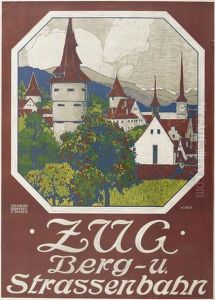 Zug, Berg- Und Strassenbahn by Walter Koch