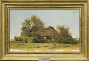 Landscape With Hut by Roman Kochanowski