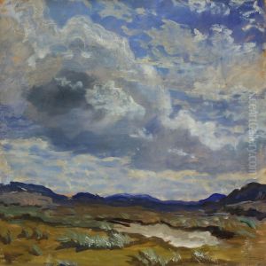 Windswept Landscape by Matthias Peschcke Koedt