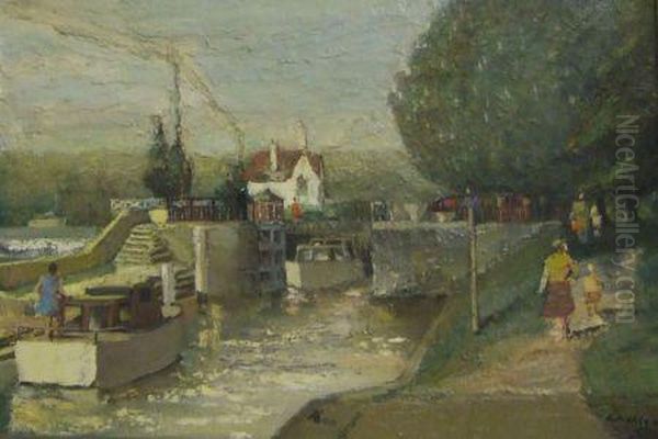 Goring Lock - view 1