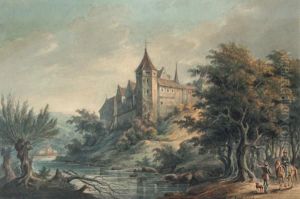 River LandscapeWith Castle