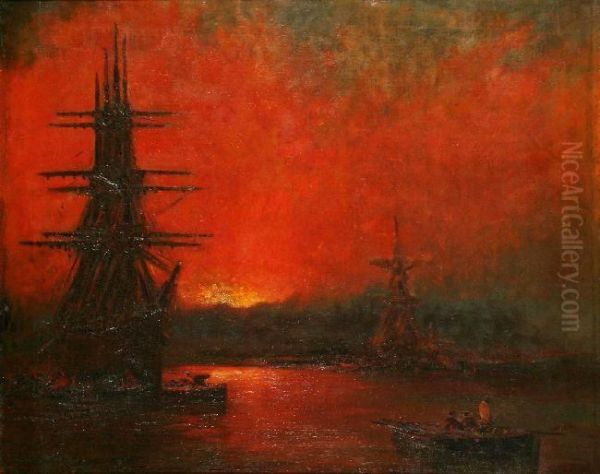 "fragatas En Puerto" - view 1