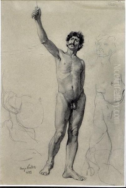 Studie Eines Manneraktes - view 1