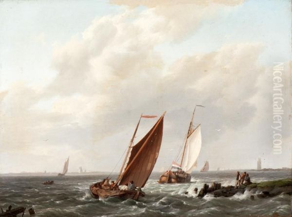 Ships On Choppy Internal Waters - view 1