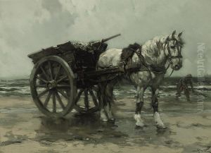 Shrimp Fishing by Hermanus Willem Koekkoek