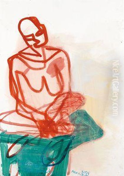 Woman Relaxed - view 1