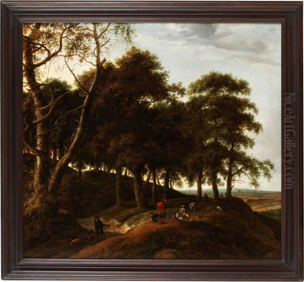 Landskap Med Jaktsallskap - view 1