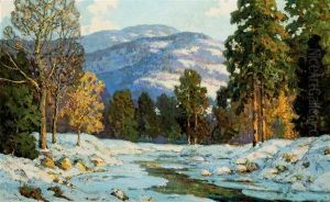 Mountains In Winter by Walter Koeniger