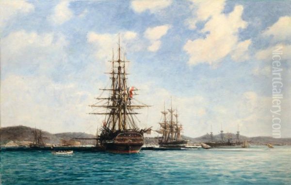 Navires En Rade De Toulon - view 1