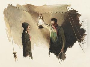 The Lantern by William Henry Dethlef Koerner