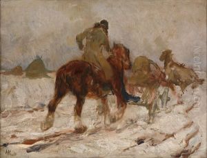 Wintertag In Polen. by Hans Kohlschein