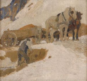 Schwere Arbeit. by Hans Kohlschein