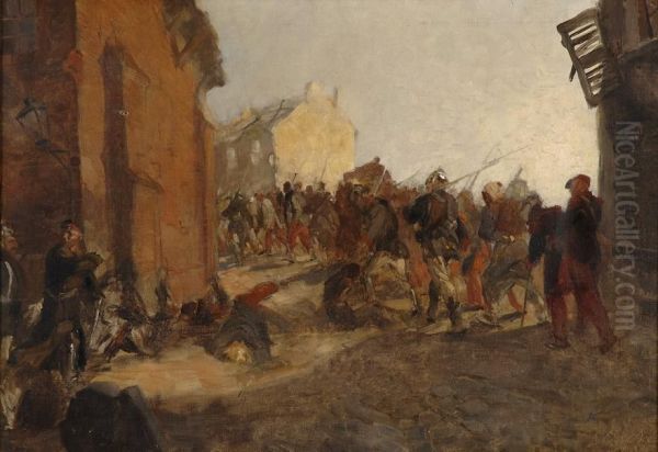 Szene Aus Dem Ersten Weltkrieg. - view 1