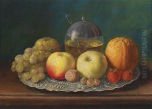Still Life With A Plate Of Fruit