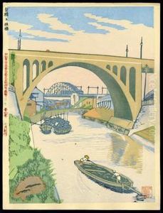 Hijiri Bridge by Koizumi Kishio