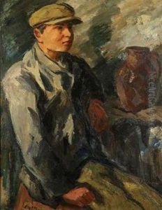 A Portrait Of A Fisherman by Jan Kojan