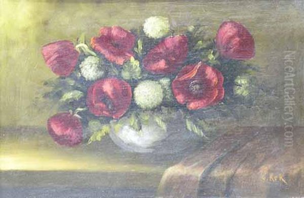 Still Life, Flowers In A Bowl - view 1
