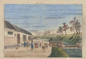 Ochanomizu Kei (view Of Ochanomizu) by Shiba Kokan