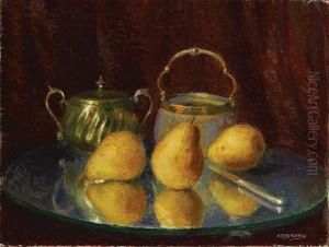 Stilleven Met Peren by Henri Kokken