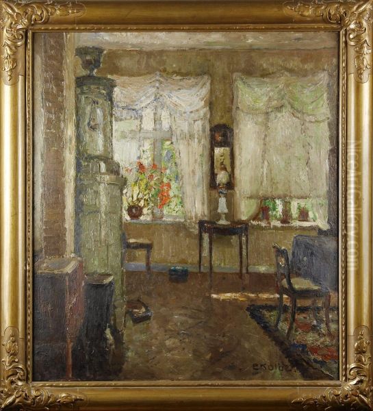 Interior Med Kakelugn - view 1