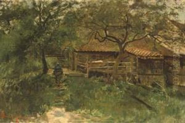 Going To The Outbuildings - view 1