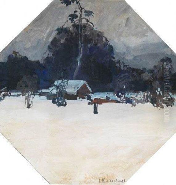 Paysage Enneige - view 1