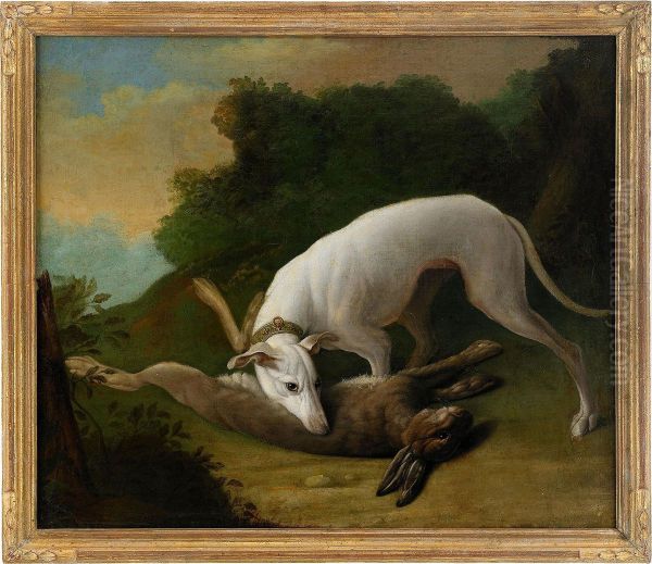 Hunting Dog With Game - view 1