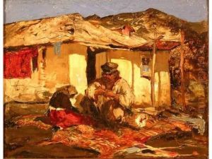 Fabricant De Tapis Dans Le Sud De La Russie
