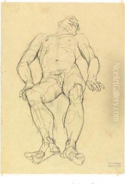 Nudo Maschile Disteso - view 1