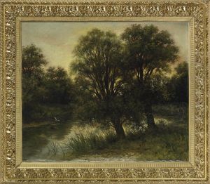 Abend Am Zurichhorn by Rudolf Koller