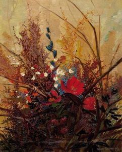 Sommerlicher Straus by Albert Kollmann