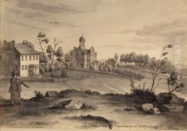 Seminary At Gettysburg, Pennsylvania - view 1