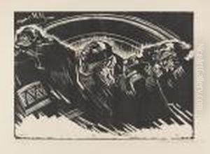 Die Freiwilligen by Kathe Kollwitz