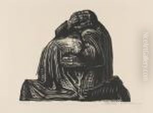 Die Eltern by Kathe Kollwitz