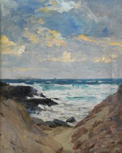Kustlandskap by Fredrik Kolsto