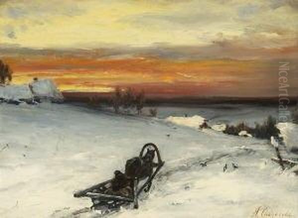 Russische
Winterlandschaft - view 1