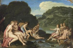 Diana And Callisto by Johann Konig