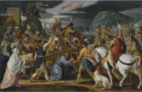 Christ On The Road To Calvary - view 1
