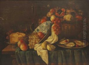"bodegon De Frutas". by Jacob I Koninck