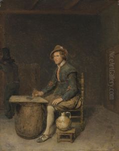Seated Hunter In A Tavern Seated Hunter In A Tavern
