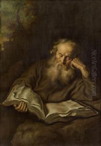 Der Eremit by Salomon Koninck