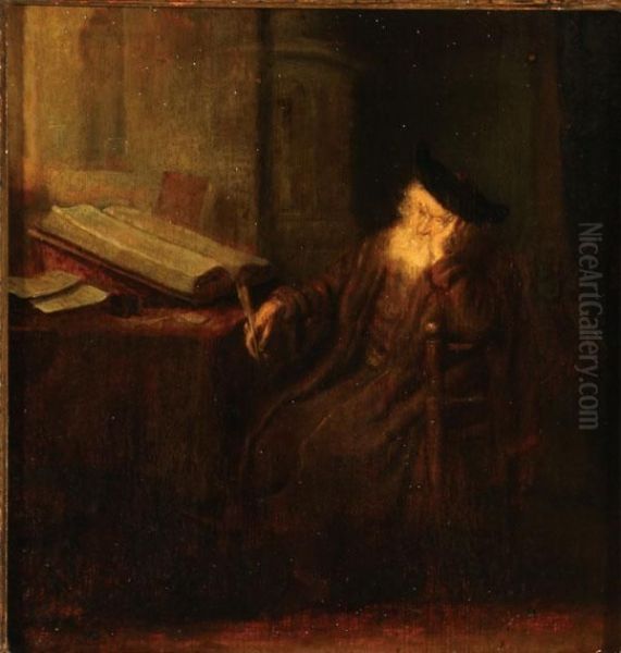 A Philosopher In His Study - view 1