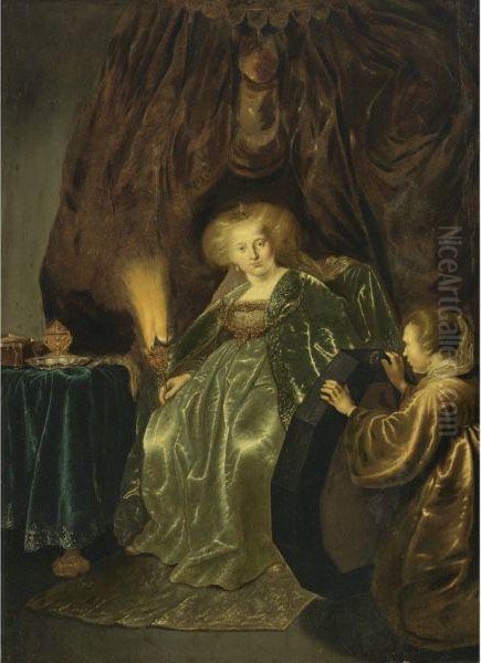 Esther Preparing To Meet Ahasuerus - view 1
